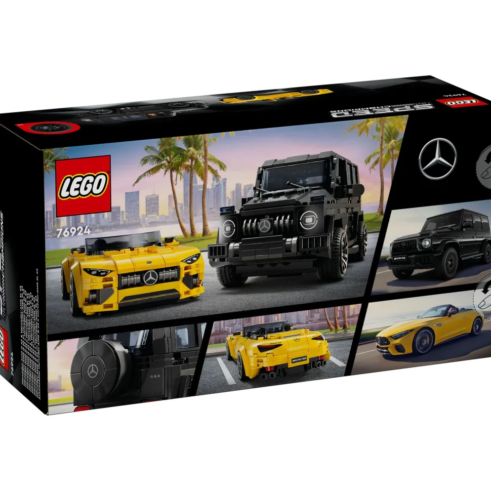 LEGO 76924 Speed Champions Mercedes-Amg G 63 & Mercedes-Amg Sl 63 New