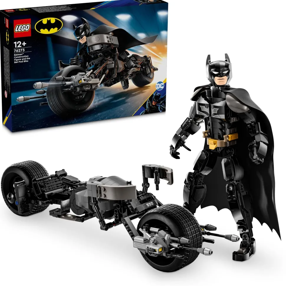 LEGO 76273 Super Heroes Batman Construction Figure And The Bat-Pod Bike Online