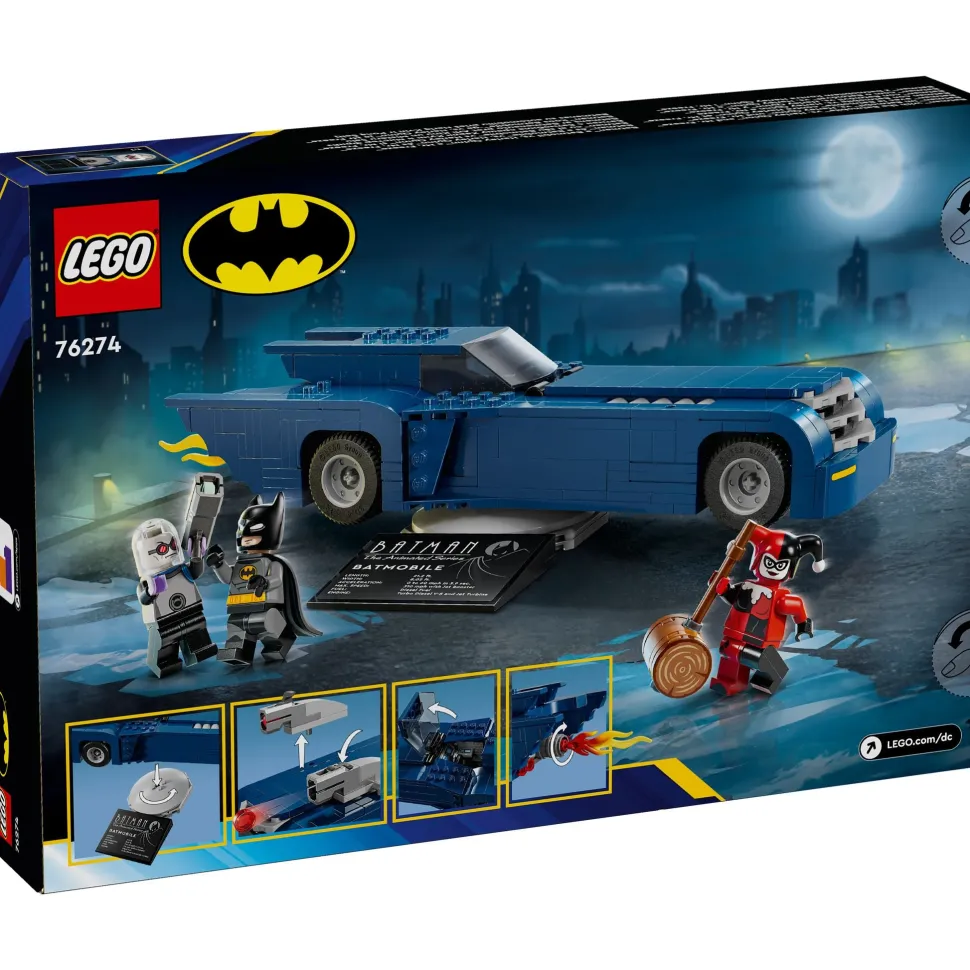 LEGO 76274 Super Heroes Batman With The Batmobile Vs. Harley Quinn And Mr. Freeze Best Sale