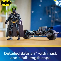 LEGO 76273 Super Heroes Batman Construction Figure And The Bat-Pod Bike Online