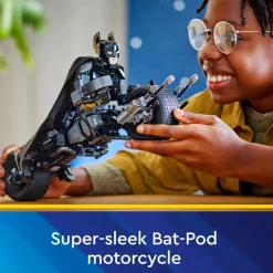 LEGO 76273 Super Heroes Batman Construction Figure And The Bat-Pod Bike Online