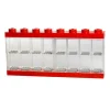 LEGO 16 Window Minifigure Display Case Red Hot