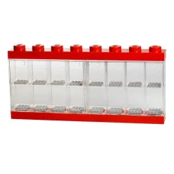 LEGO 16 Window Minifigure Display Case Red Hot