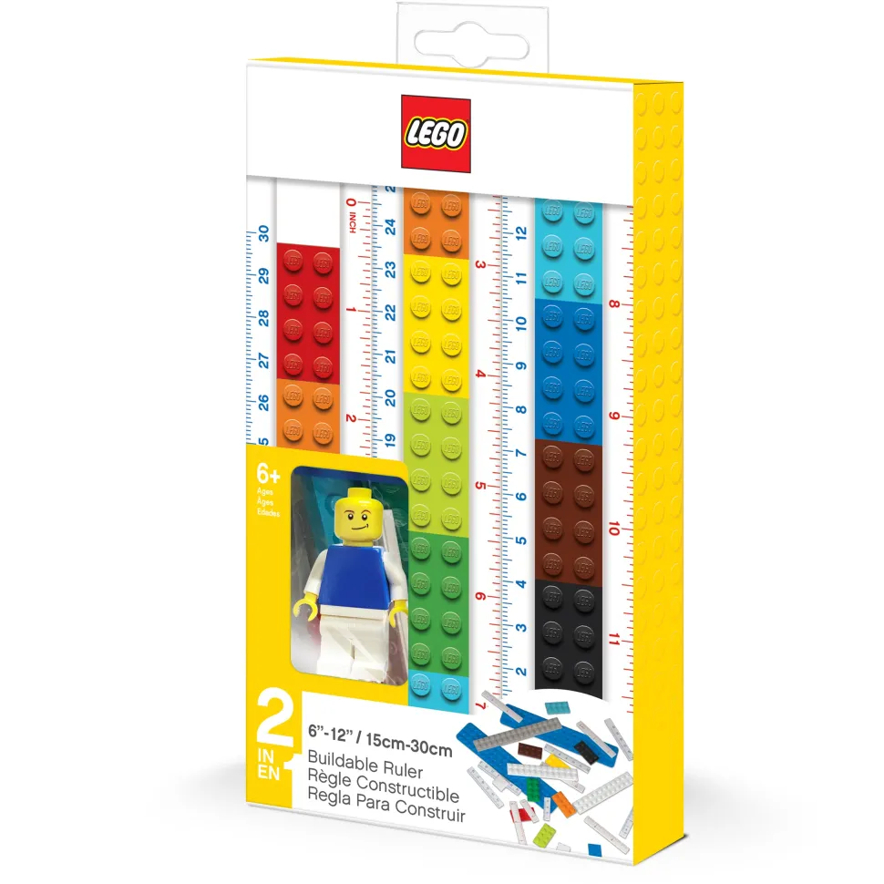 LEGO Buildable Ruler With Minifigure Best Sale