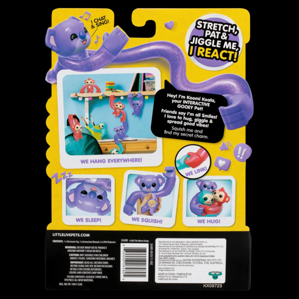 Little Live Pets Hug N Hang Zoogooz Single Pack Koomi Koala Best Sale