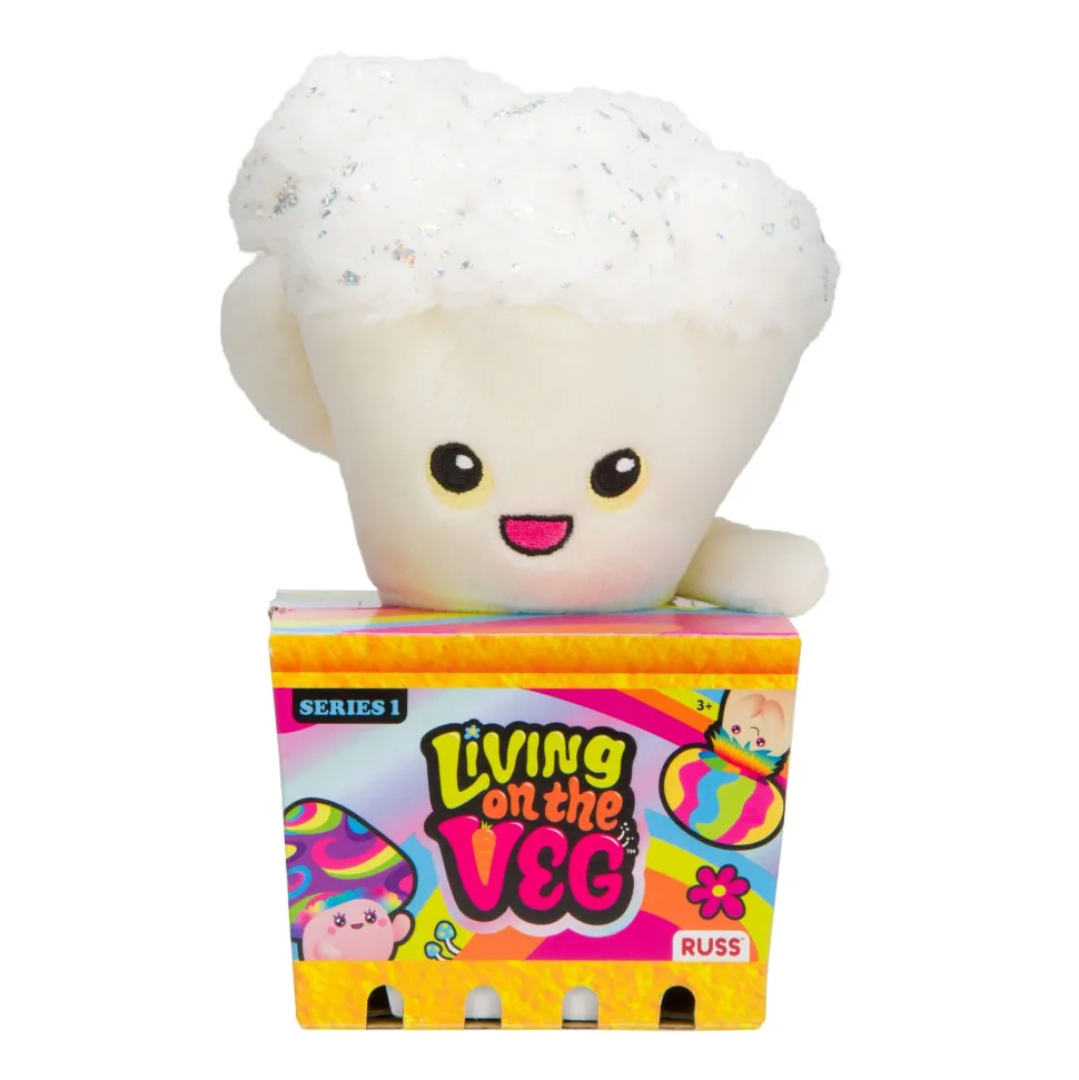 Living on the Veg 6 Inch Plush Funguys - Stevie Cheap