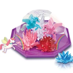 4M Crystal Growing Magical Unicorn Crystal Terrarium Fashion