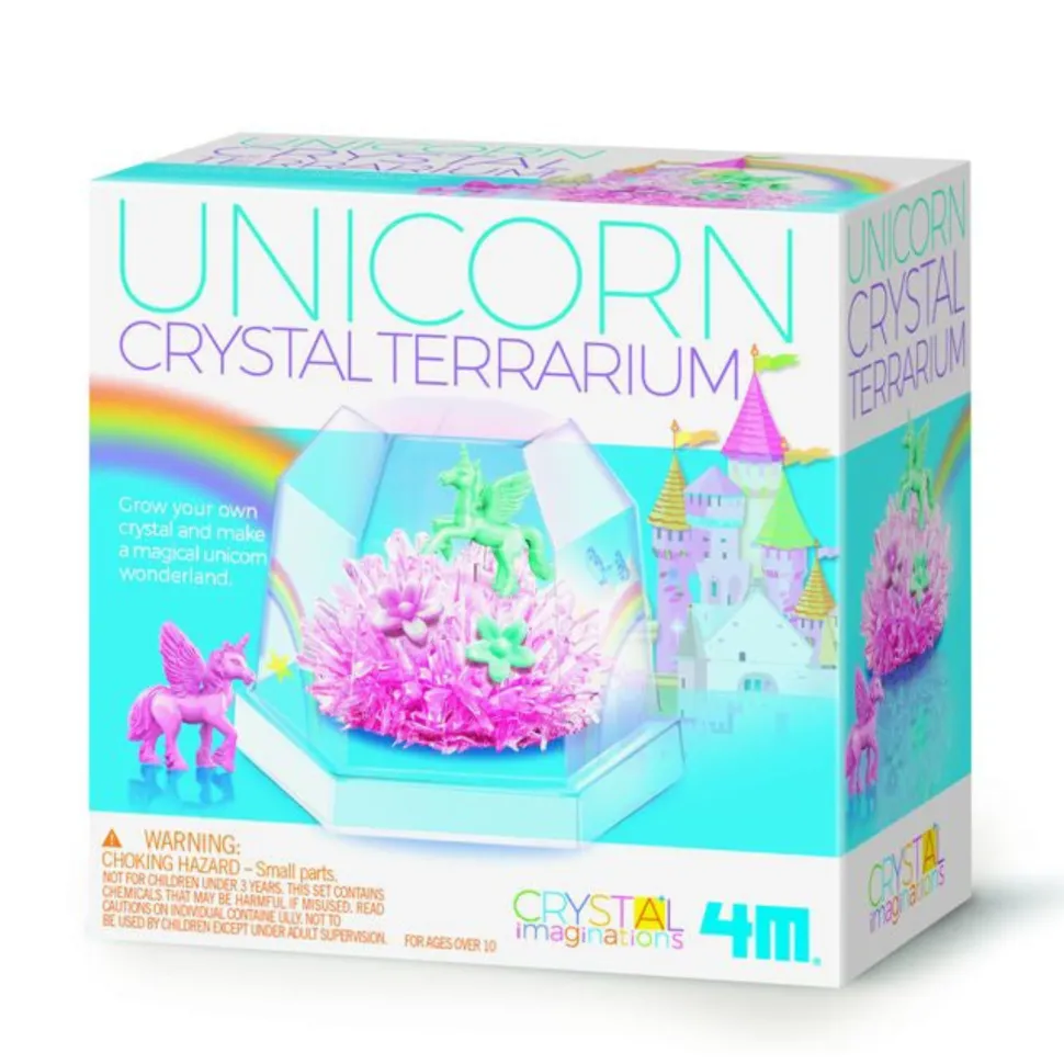 4M Crystal Imaginations Unicorn Crystal Terrarium Discount
