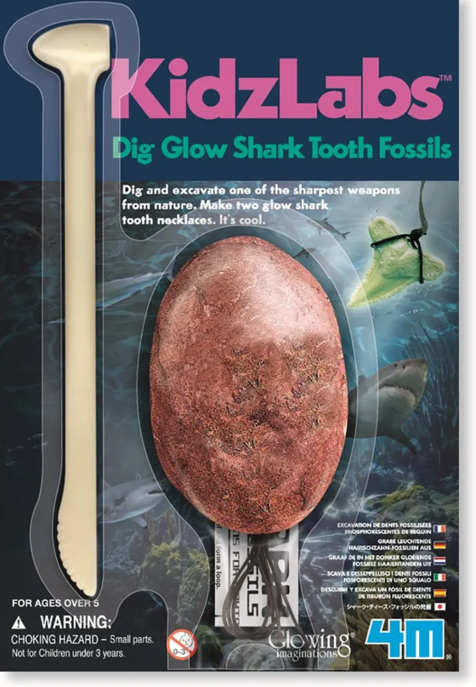 4M Dig & Excavate Mini Gid Shark Tooth Fossil Online