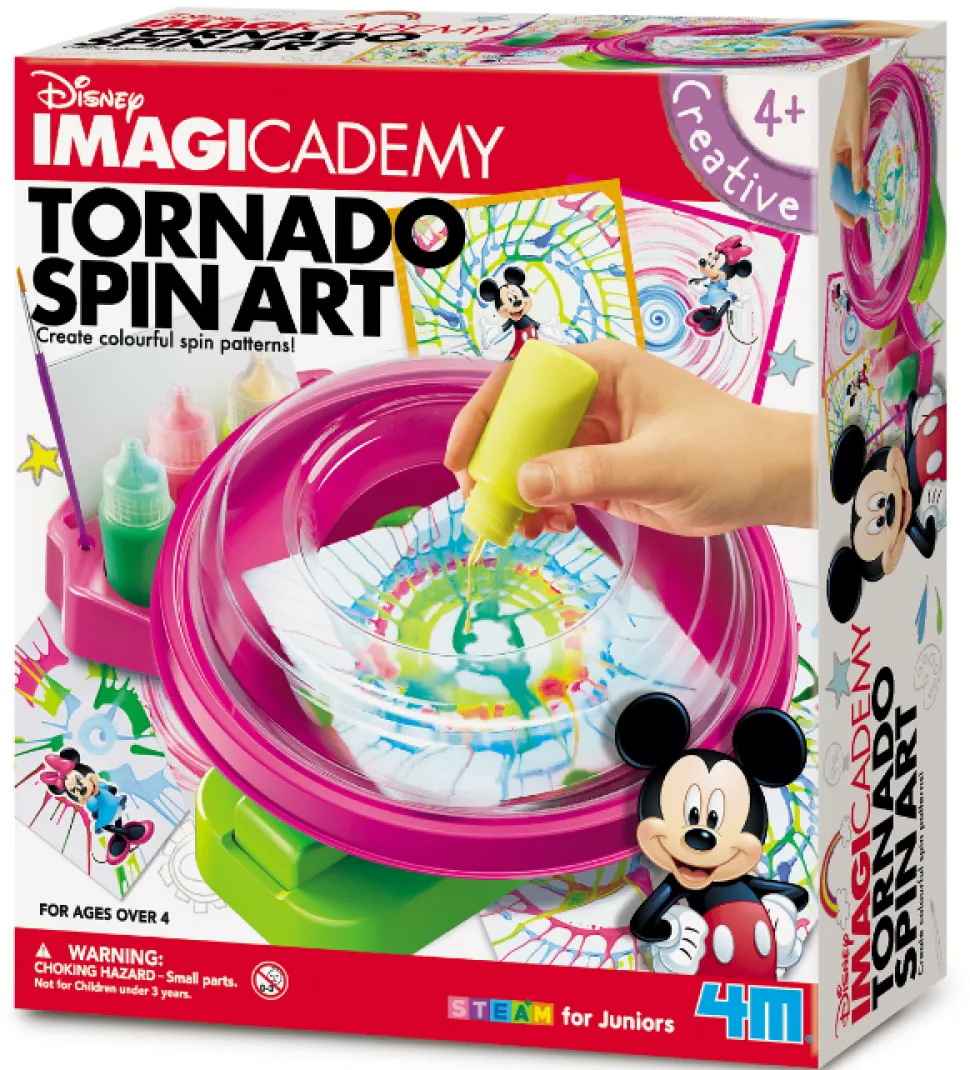 4M Disney Imagicademy Tornado Spin Art Hot