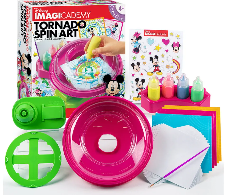 4M Disney Imagicademy Tornado Spin Art Hot