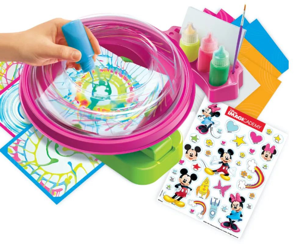 4M Disney Imagicademy Tornado Spin Art Hot