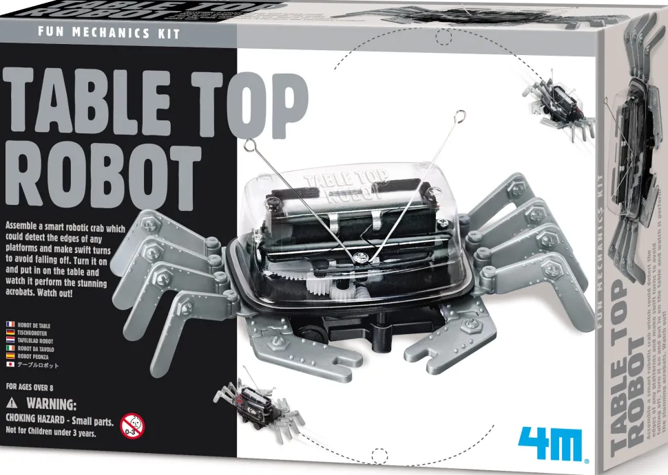4M Fun Mechanics Table Top Robot Shop