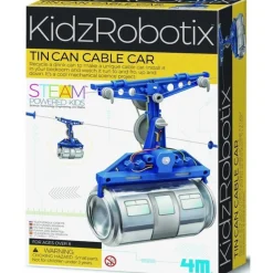 4M Fun Mechanics Tin Can Cable Car Discount