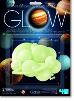4M Glow In The Dark 3D Solar System Fashion