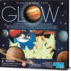 4M Glow In The Dark Planets & 20 Nova Stars Fashion