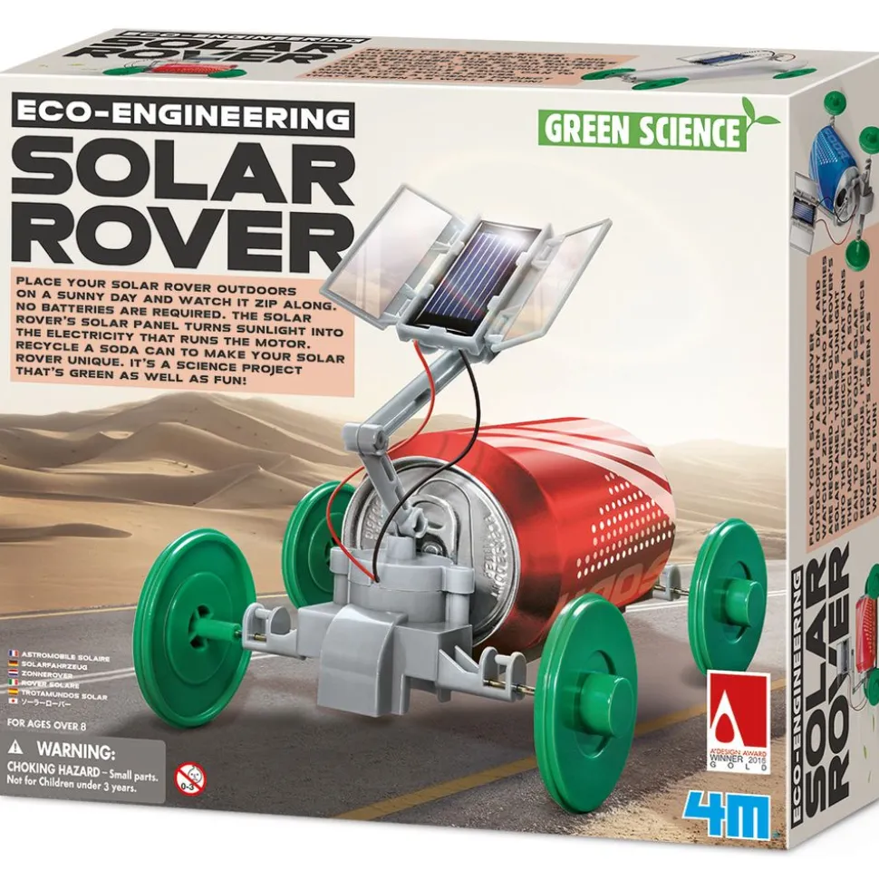 4M Green Science Eco-Engineering Solar Rover Best