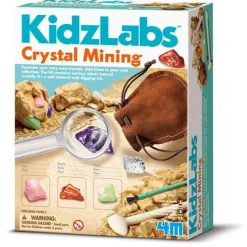 4M Kidz Labs Crystal Mining Fashion