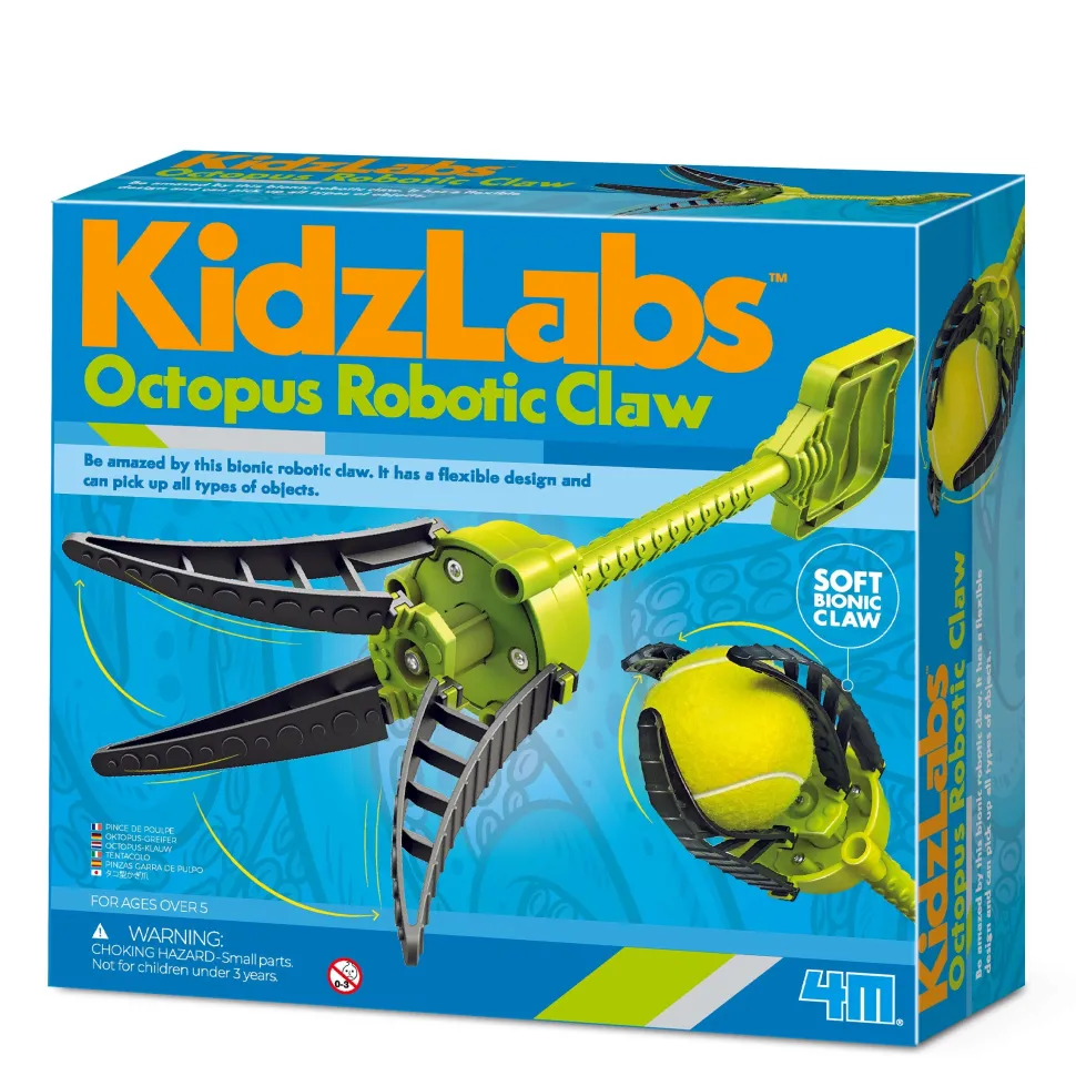 4M Kidz Labs Octopus Robotic Claw New
