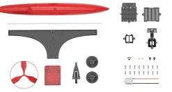 4M Kidz Labs Wind Powered Racer Hot