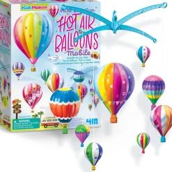 4M Kidzmaker Hot Air Balloons Mobile Fashion