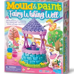 4M Kidzmaker Mould & Paint Fairy Wishing Well Clearance