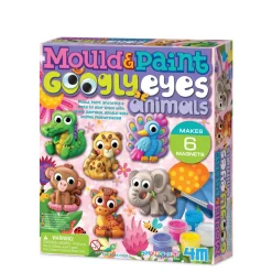 4M Mould & Paint - Googly Eyes Animals Discount
