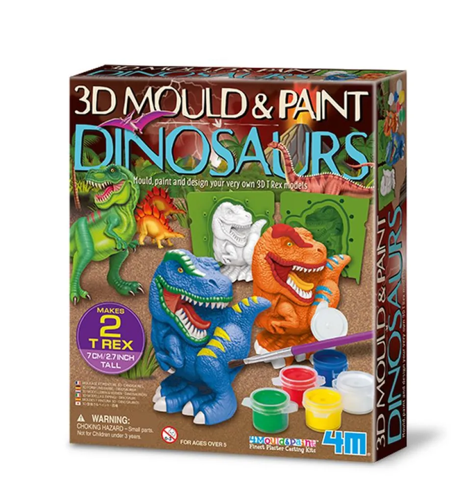 4M Mould & Paint Dinosaurs Discount