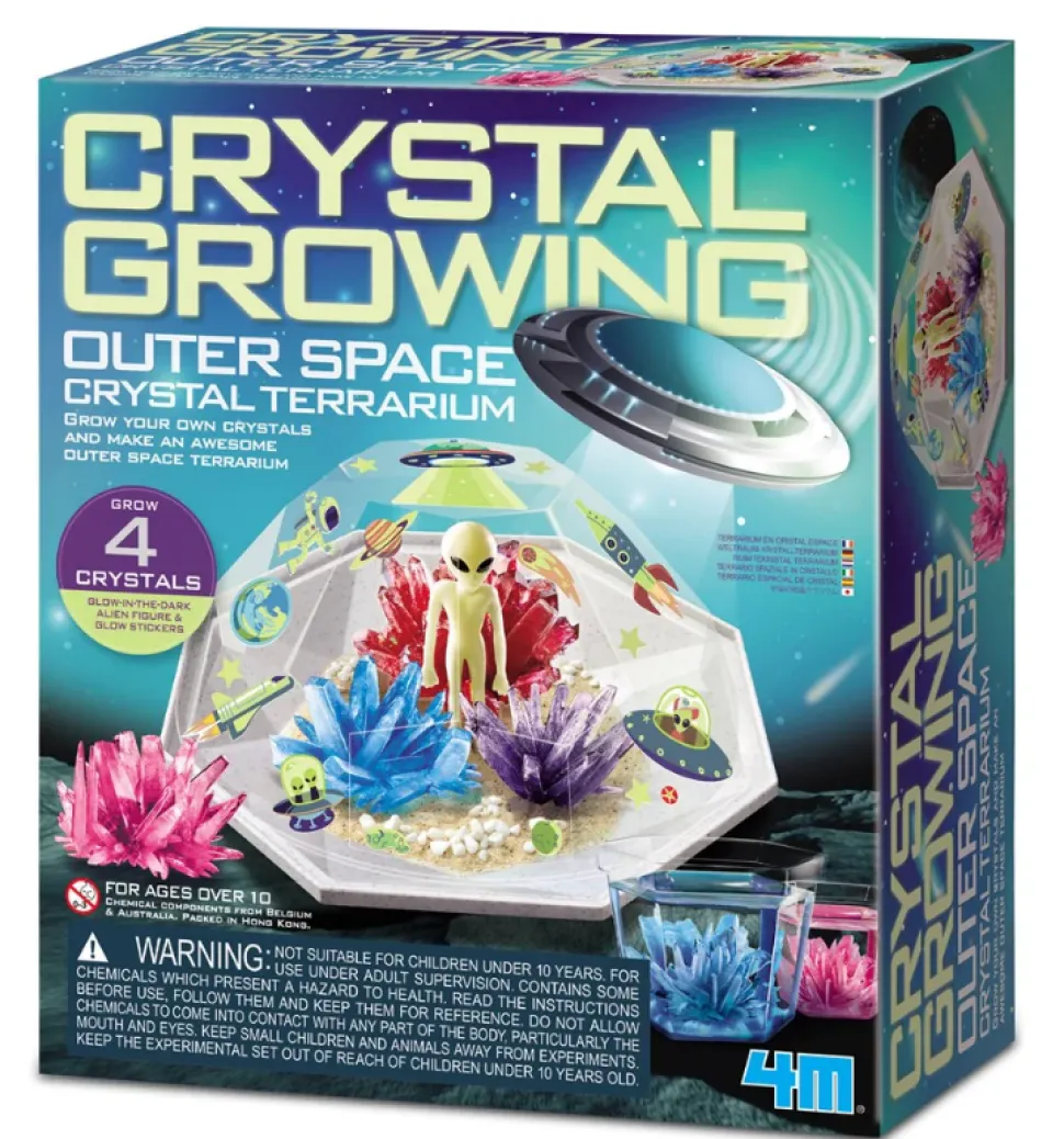 4M Outer Space Crystal Terrarium Fashion