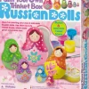 4M Paint Your Own Trinket Box Russian Dolls Cheap