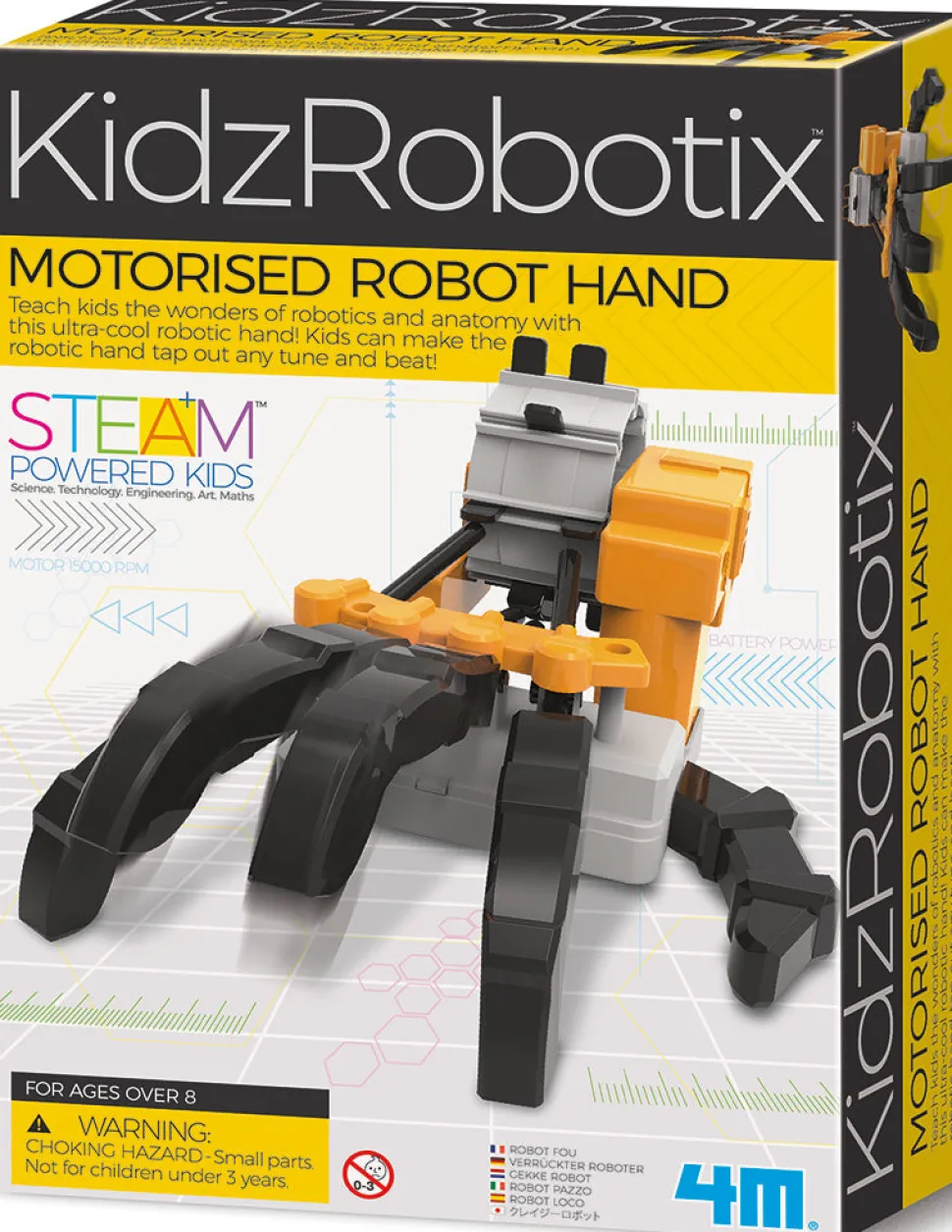 4M Steam Kidz Robotix Motorised Robot Hand Cheap