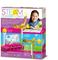 4M Steam Powered Girls Weather Station Hot