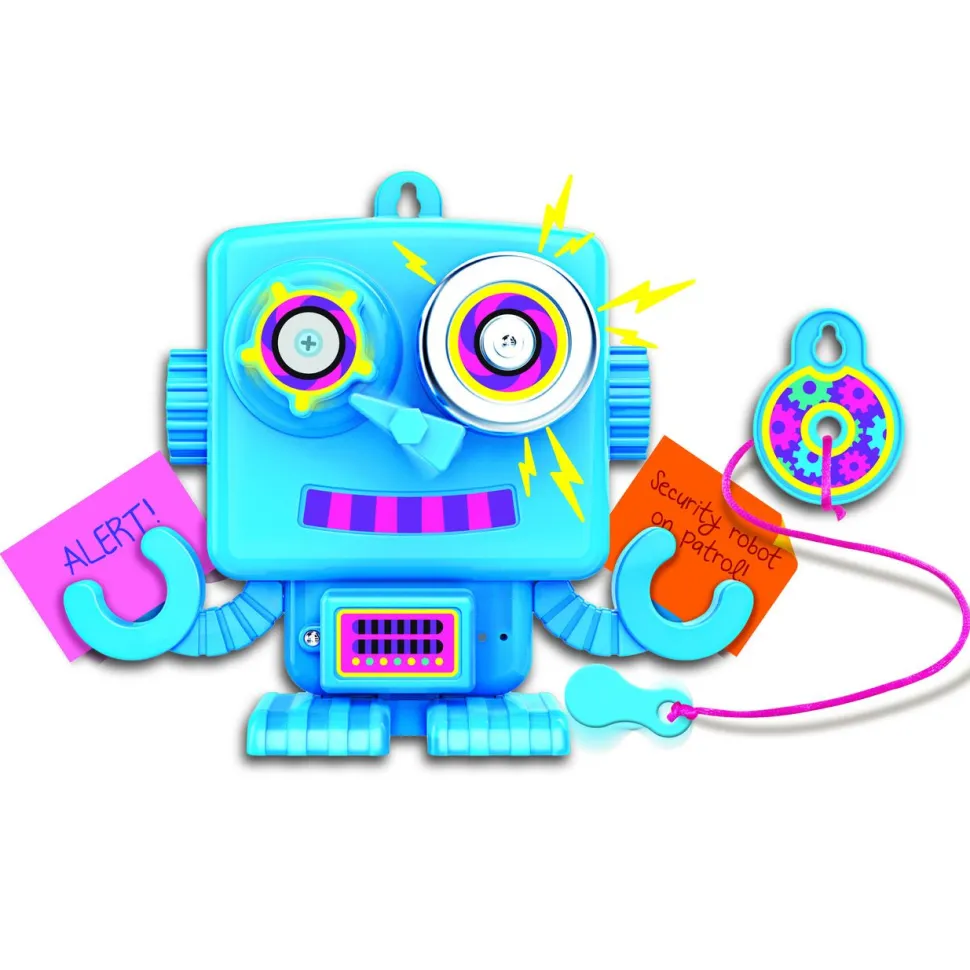 4M Steam Powered Kids Intruder Alarm Robot Best