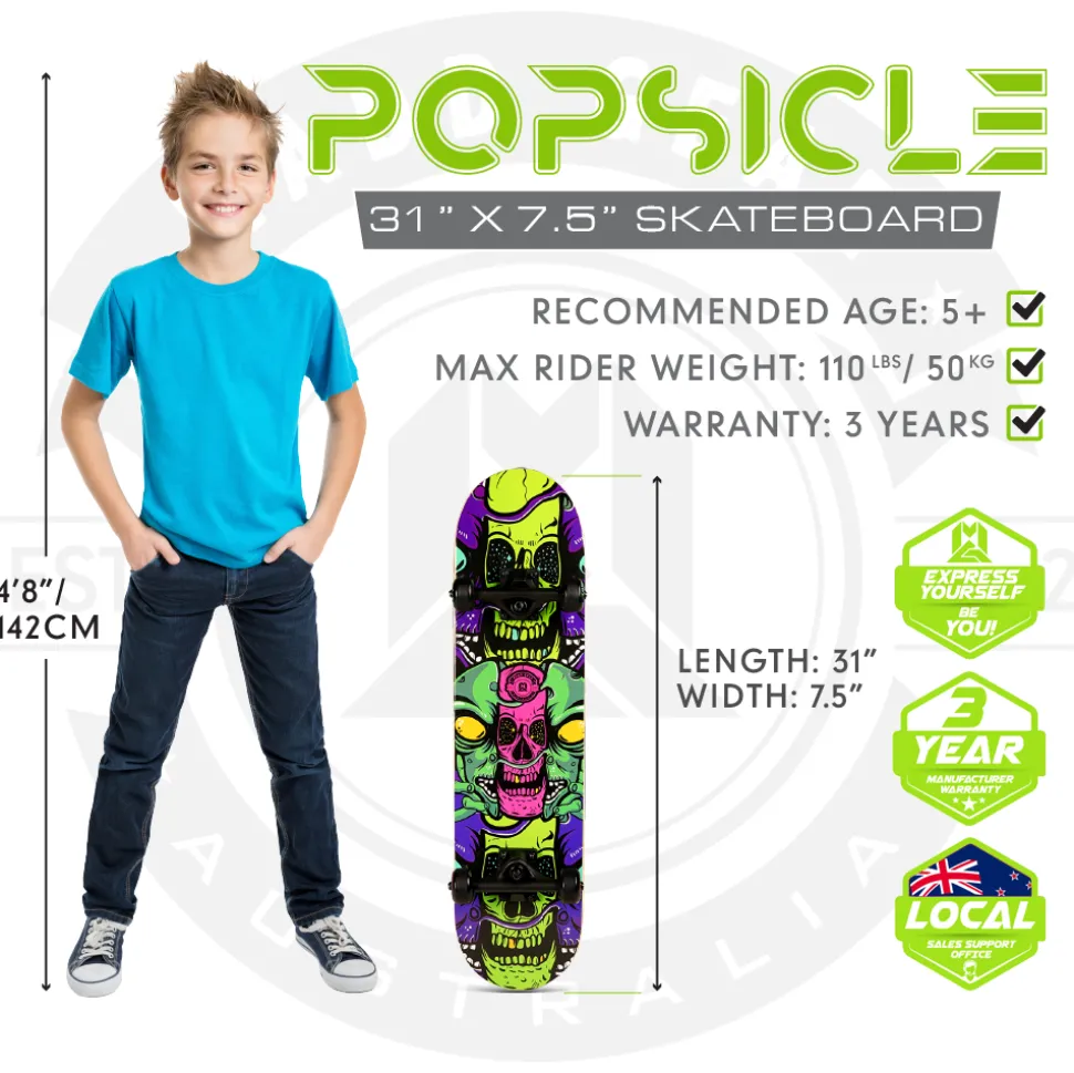 MADD Gear 31Inch(78cm) Skateboard Torn Invader Store