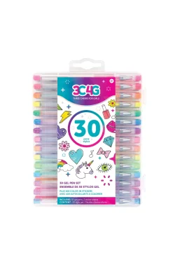 3C4G Make It Real Three Cheers For Girls 30 Gel Pen Set Shop
