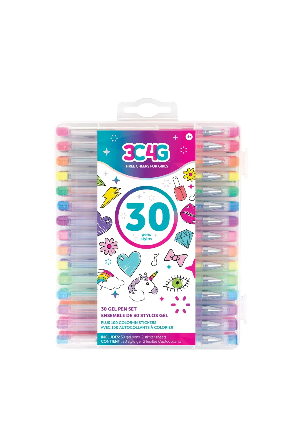 3C4G Make It Real Three Cheers For Girls 30 Gel Pen Set Shop