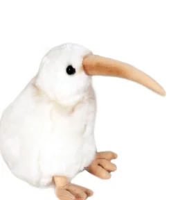 Antics Manukura White Kiwi 15cm Bird With Sound Fashion