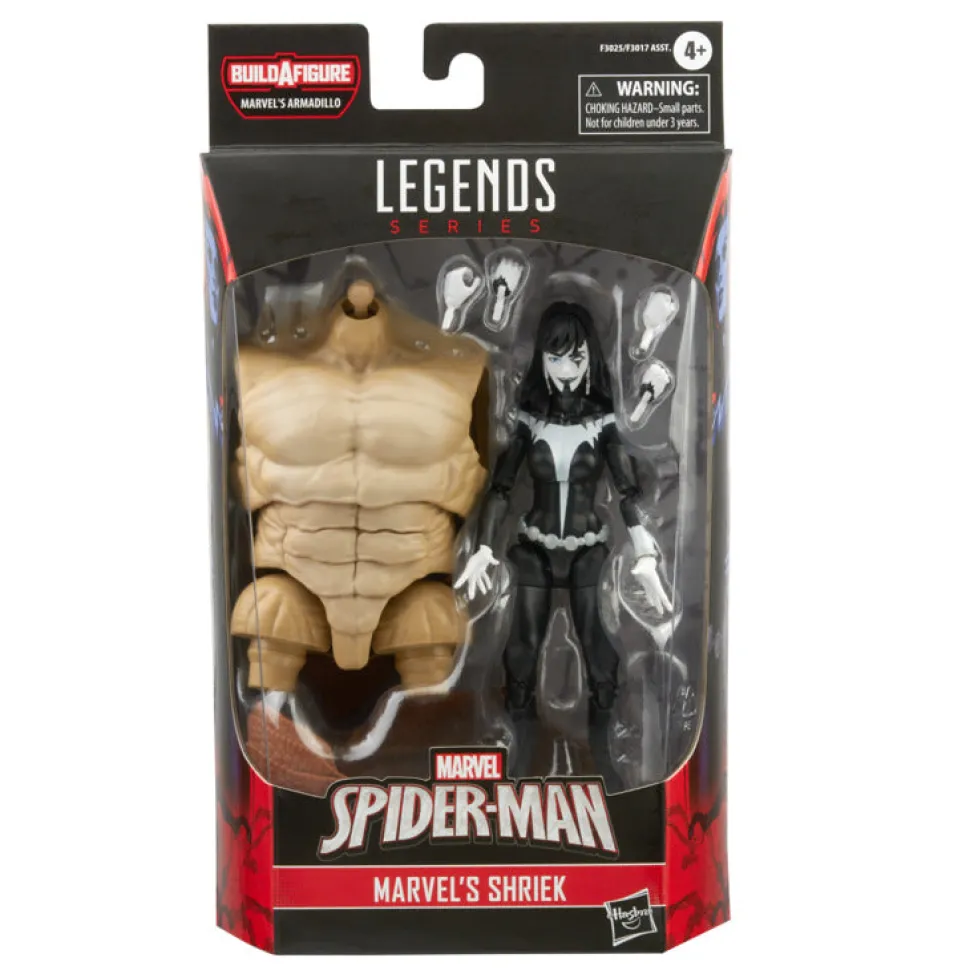 Spider-Man Marvel Legends Series Figure Marvel's Shriek Outlet