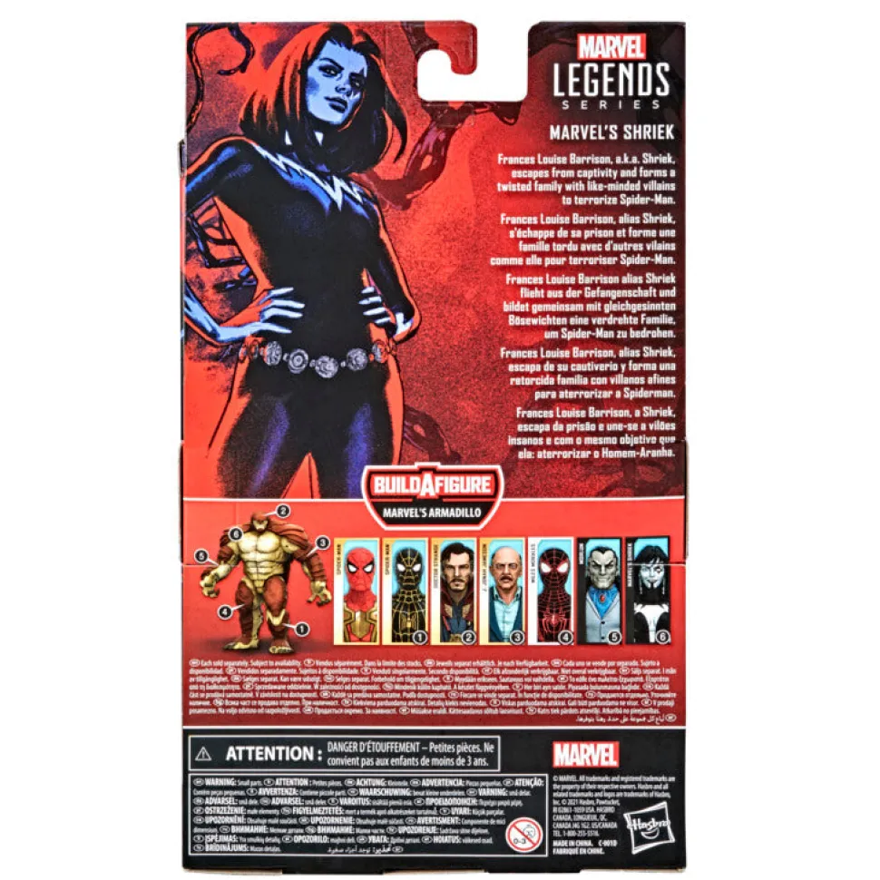 Spider-Man Marvel Legends Series Figure Marvel's Shriek Outlet
