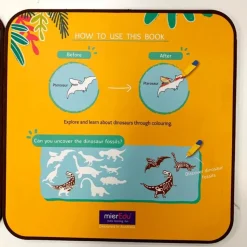 mierEdu Magic Water Doodle Book Dino World Outlet