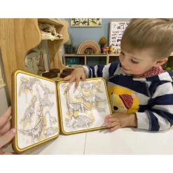 mierEdu Magic Water Doodle Book Dino World Outlet