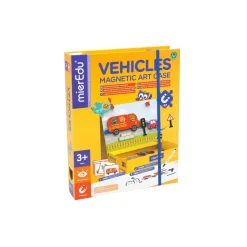 mierEdu Magnetic Art Case- Vehicles Best