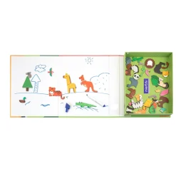mierEdu Magnetic Art Case - Animal World Hot