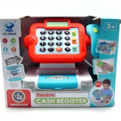 Toyworld NZ Minishop Electric Cash Register With 14 Accessories Hot