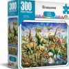 MJM Australia MJM Crown 300 Piece Puzzle Ruby Series Dinoscene Fashion
