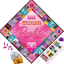 Monopoly Barbie Edition Board Game Flash Sale