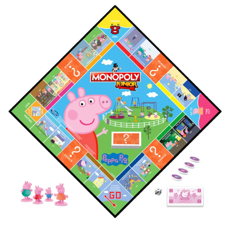 Hasbro Gaming Monopoly Junior Peppa Pig Flash Sale