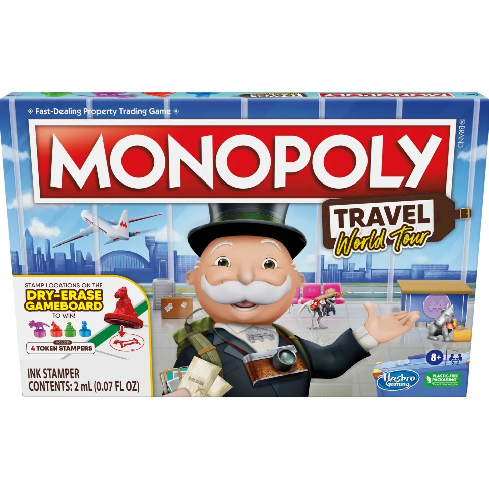 Hasbro Gaming Monopoly Travel World Tour Discount