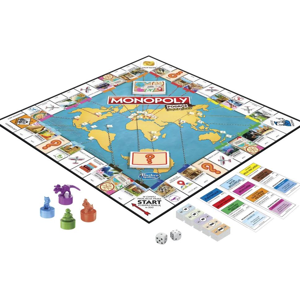 Hasbro Gaming Monopoly Travel World Tour Discount