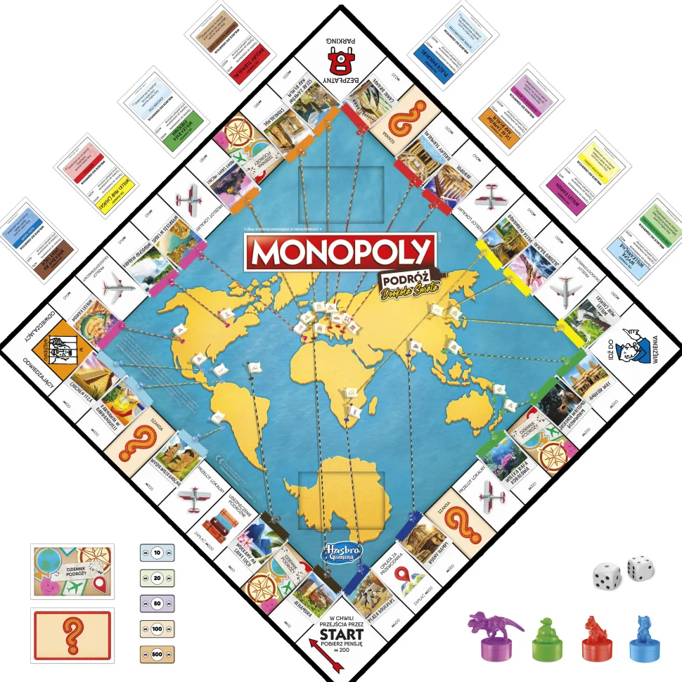 Hasbro Gaming Monopoly Travel World Tour Discount